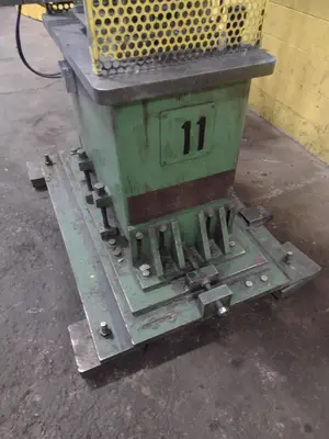 7 TON X 14" WIDE AIRAM PNEUMATIC CUTOFF PRESS: STOCK #17188