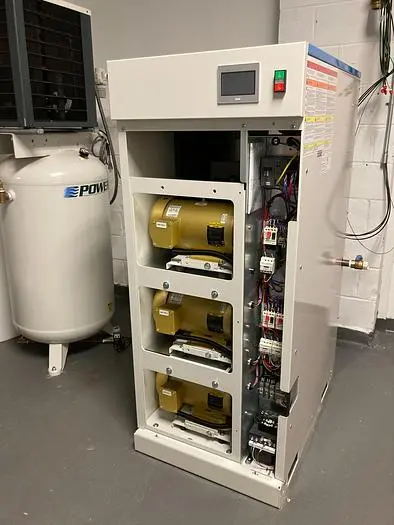 Unused 2021 Powerex 15 HP Enclosed Scroll Air Compressor