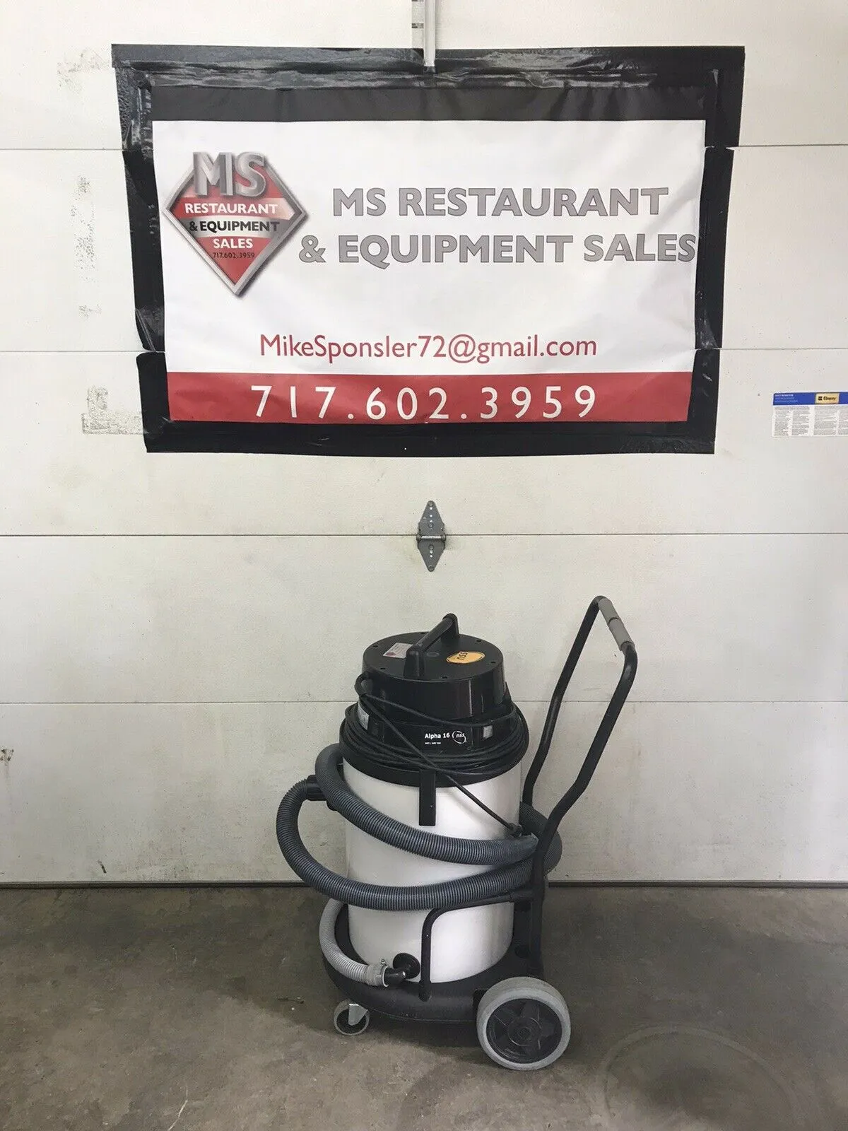 NSS Alpha 16 Wet/Dry Vacuum Tested And Working