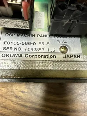 Used OKUMA EO105-566-0 Industrial Controls Ohio US | Surplus Asset Holdings #1243889