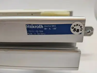 3 842 547 055 | Bosch Rexroth 3842547055 Conveyor Curve Wheel 90 Plus Aluminum 180 Degree Turn - Used
