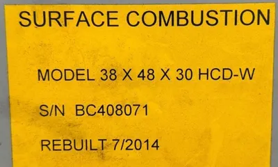 SURFACE COMBUSTION Batch Temper Batch Temper, Electric | Heat Treat Equipment Co. (12)