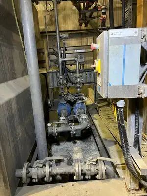 Reagent 7000L Mixing & 12000L Storage Tank Skids (Sodium Metabisulfite)