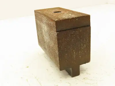 Press Brake Die Blank 4-1/8" Long 1-7/8" Wide 2-5/8" High 1/2" Tang