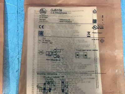 New | in-Stock IFM OJ5109 Photoelectric Sensors Ohio US | HGR 24 #1314217