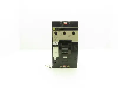 Square D LAP36400MTV6384 Circuit Breaker 3-Pole 400A 600V Shunt Trip Gray Face