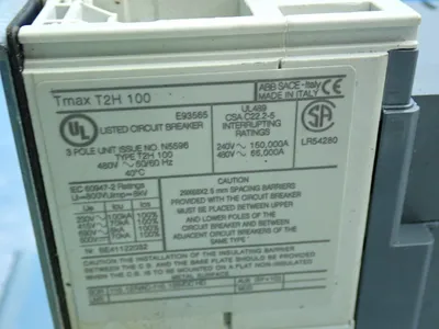 USED ABB TMAXT2H100
