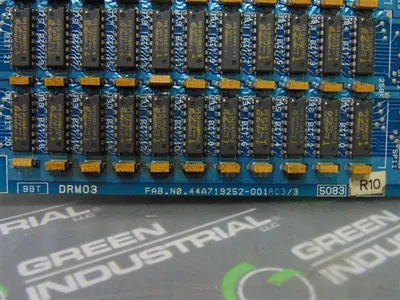 General Electric DRM03 CNC D-RAM Board 44A719326-G01 44A719252-001R03/3 Used