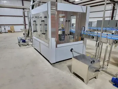 Filling Line, Bottles, Blow Molder, Filler/Rinser/Capper, Wrapper #A744851