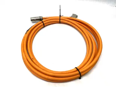 USED BOSCH REXROTH HYBRID CABLE 5M RH2-024DBB-NN-008,0 MISSING SCREW