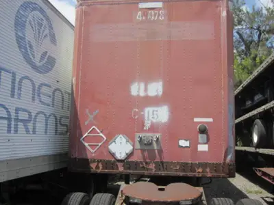Used STOUGHTON 48′ DRY VAN TRAILER Box Trailers Florida US | USA Transequipment #1542510