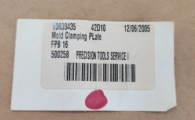 *BRAND NEW* [2] Super Tool FPB-16 Flat Plate For Mold Clamping NVR85 + Warranty!