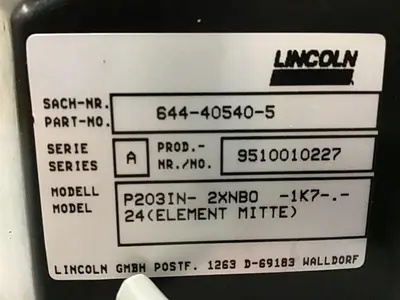 USED LINCOLN AIR 644405405