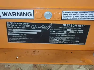 USED GLEASON REEL CORP K217518