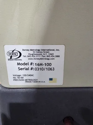 DORSEY METROLOGY 16H Comparators | GMT (10)