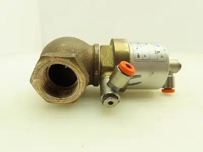 Valvaut Effepi Z200206E Pneumatic Controlled Globe Valve 3/4" NPT PTFE Bronze
