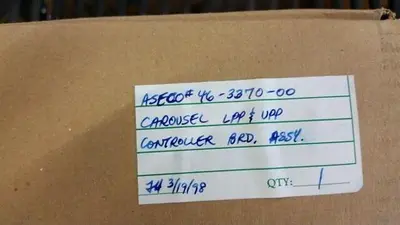 ELECTROGLAS PROBE STATION BOARD ASECO CONTROLER BRD. ASSY. P/N 46-3370-00