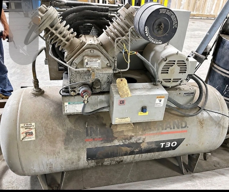 Used INGERSOLL RAND T30 Lubricated Reciprocating Air Compressors Massachusetts US | ARC Equipment Corp #1331883