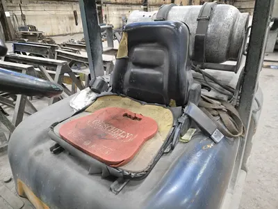 Hyundai LPG Double Stage Forklift w/ Side Shift, 5,000lb Capacity; Unknown Hours, Gauge