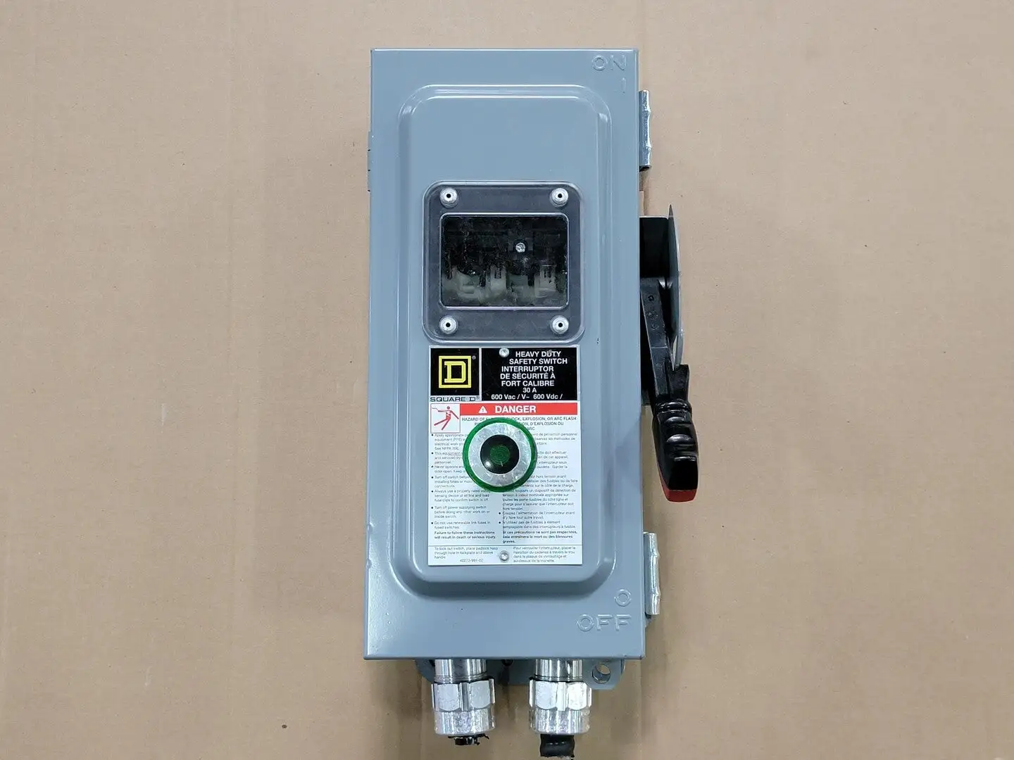 USED SQUARE D CHU361AWK