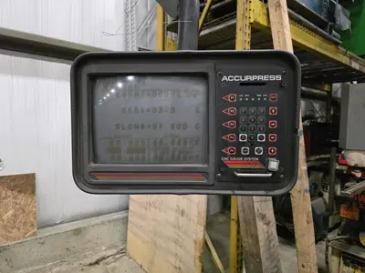 1994 ACCURPRESS 7606 Fabricating Machinery, Press Brakes, Hydraulic | Holland Equipment Hunters, Inc. (3)