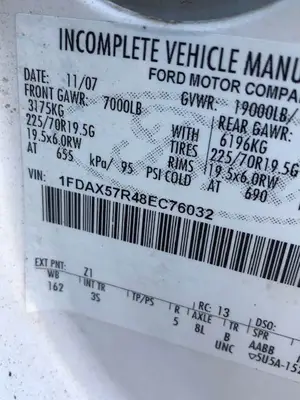 Used 2008 FORD F-550 Misc Trucks Utah US | Global Remarketing #1285290