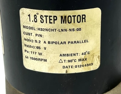 USED PACIFIC SCIENTIFIC H32NCHT-LNN-NS-00