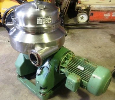 Westfalia HDB 50-06-006 nozzle centrifuge, 316SS.