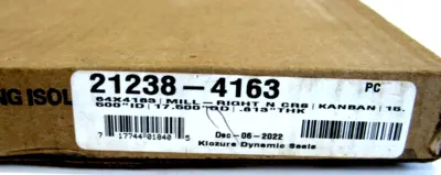 NEW GARLOCK 21238-4163 LARGE OIL SEAL 64X4163 15.500"ID 17.500 "OD