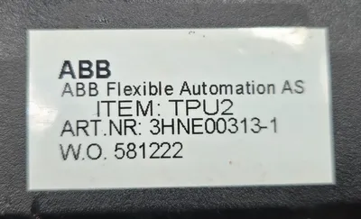 USED ABB TPU2