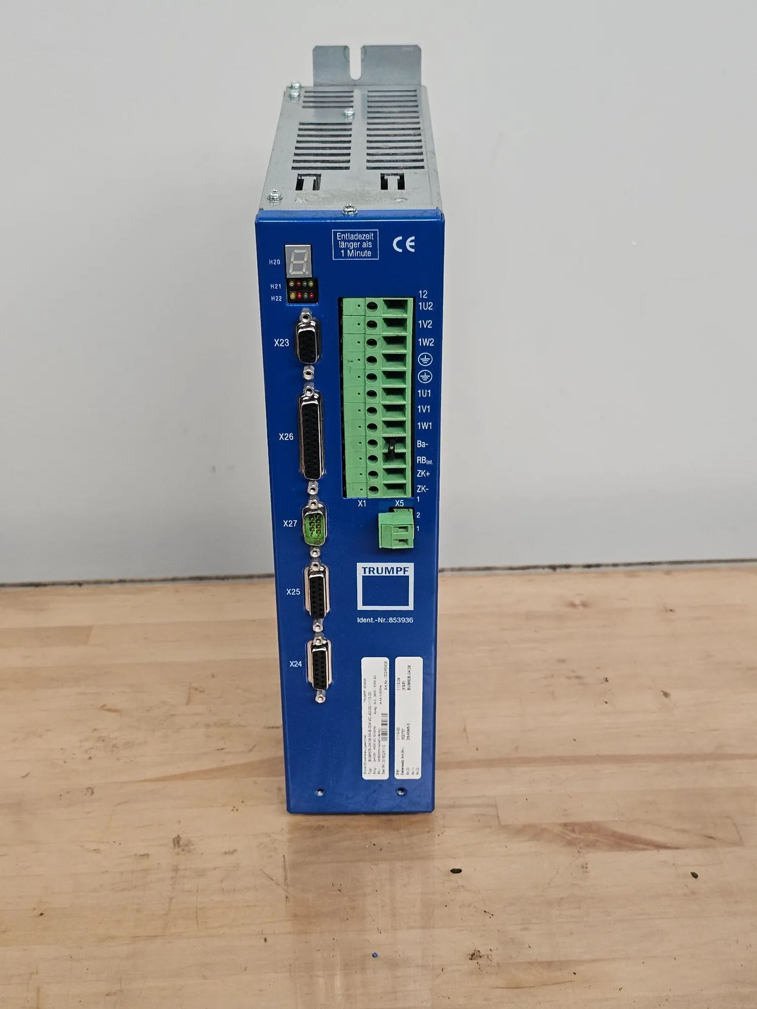 USED TRUMPF BAUMULLER BUM60S-04/08-54-B-004-VC-A0-00-1113-00