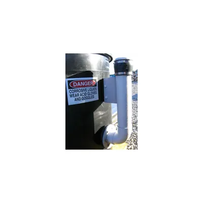 Used 160 Gallon Engel Plastic Tank with Basket Filter Strainer