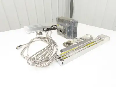 ToAuto DRO-3Axis HMI Controller Panel Push Button W/ Linear Scales Mount & Cord
