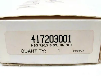 NEW METTLER TOLEDO 417203001 SENSOR HOUSING