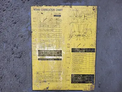 USED 2001 KOMATSU WD600-3