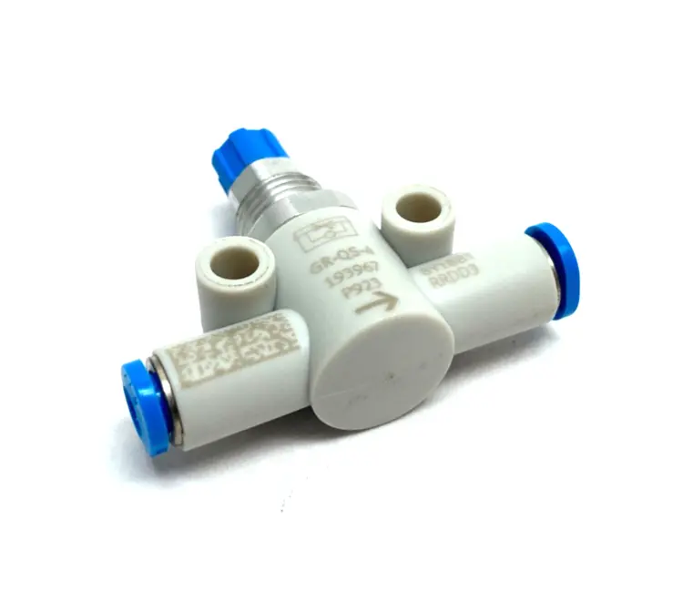 Used FESTO ONE-WAY FLOW CONTROL VALVE 4MM OD TUBE 193967 Valves/Fittings | Maverick Industrial Sales #1103365