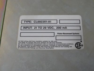 Used FISHER-ROSEMOUNT SYSTEMS _UNKNOWN_ CNC & N/C Controls Texas US | OCO Industrial #1675293