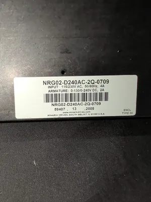 New | in-Stock Shanklin/Sealed Air NRG02-D240AC-2Q-0709 Shrink Wrappers Ontario CA | Crawford Packaging #1341397