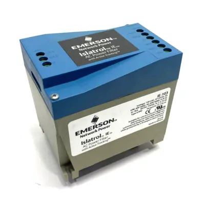 USED EMERSON ISLATROL IE AC POWER FILTER W/ ACTIVE TRACKING