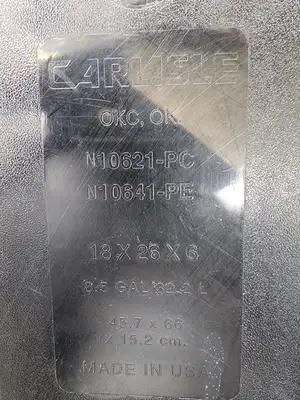 Used Carlisle Used Carlisle 1062107 Clear StorPlus 8.5 Gallon Polycarbonate Food Storage Box Restaurant Storage Containers Illinois US | Falcon Restaurant Supply #1376676