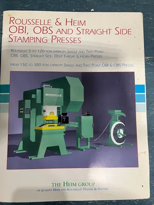 1995 ROUSSELLE G1-55 OBI / Gap Frame Press | Universal Press & Machinery (UPM) (17)