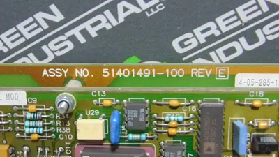 Honeywell 51401491-100 TC LLMUX Mb Rev.:E Db HW Rev.: G Db FW Rev.: E Used
