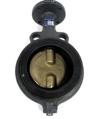NEW MILWAUKLEE VALVE CW223E 4" IRON BUTTERFLY VALVE