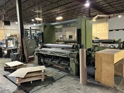 USED 84" BELOIT SLITTER/REWINDER MODEL 4 84" BELOIT SLITTER/REWINDER MODEL 4