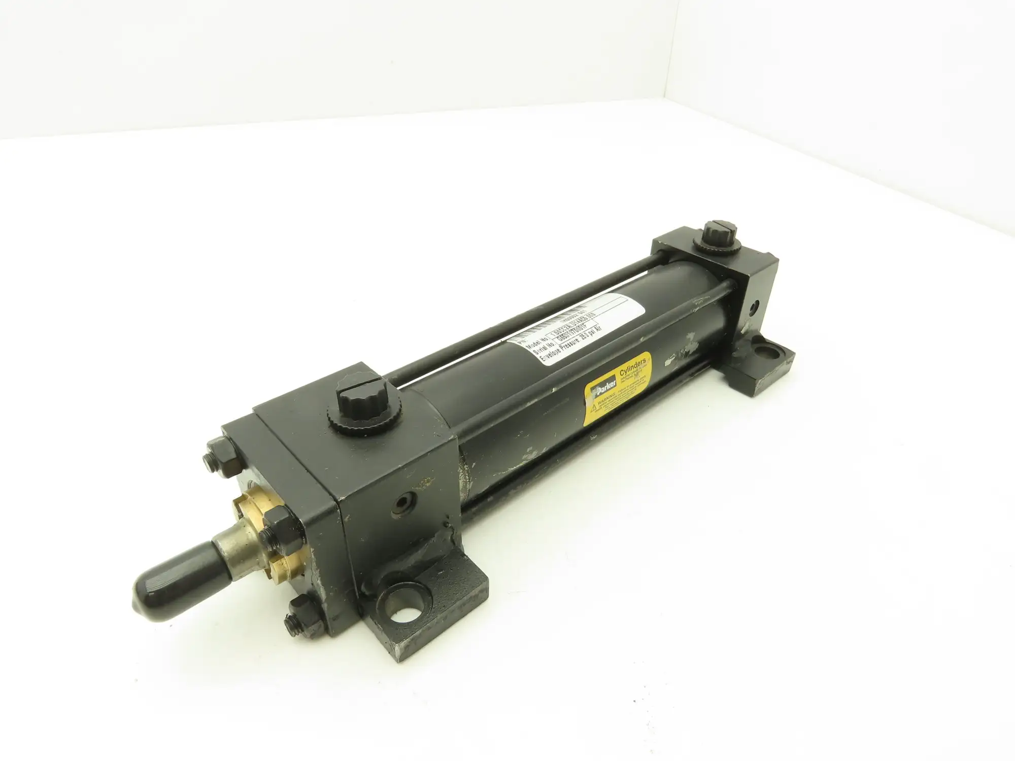 Parker 1.50CC2ALU14AC5.000 Pneumatic Air Cylinder 1.5" Bore 5" Stroke 250PSI