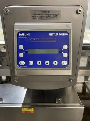 Safeline Metal detector 3” tall by 11-3/4"” wide