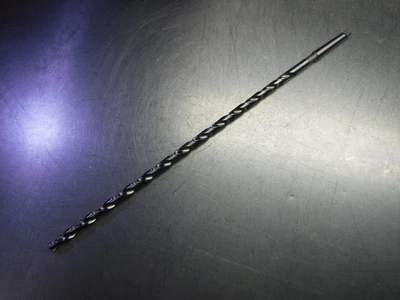 Nachi 27/64" 2 Flute Extra Length HSS Drill MT #1 Shank L651 27/64x18" (LOC3415)