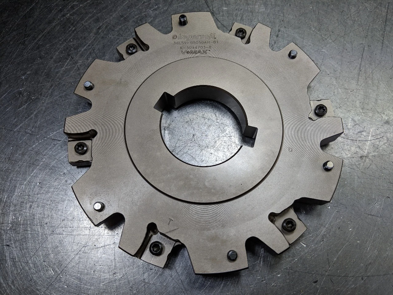 Ingersoll 5" Slot Milling Cutter 1.5" Arbor 36L5V-0505AH-01 (LOC2858A)
