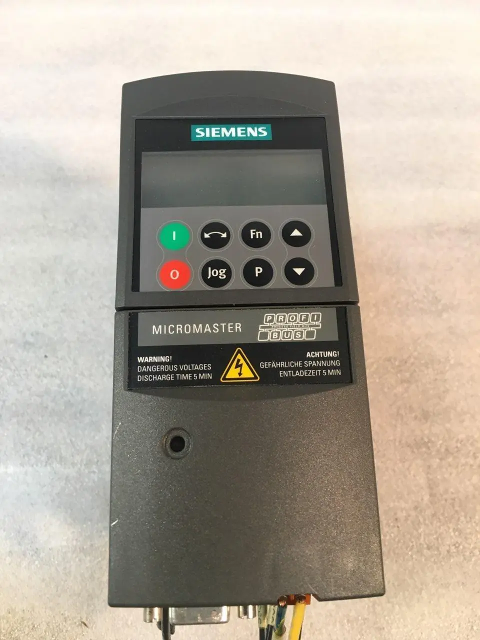 USED Siemens MICROMASTER 420 6SE6420-2UD21-1AA1