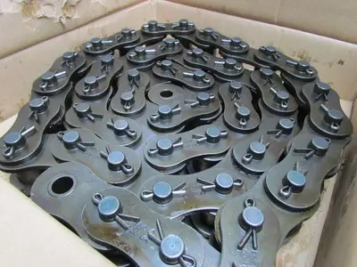 Renold 200 200CB 2-1/2" Pitch ANSI Cottered Roller Chain w/Connect Link 10' NIB